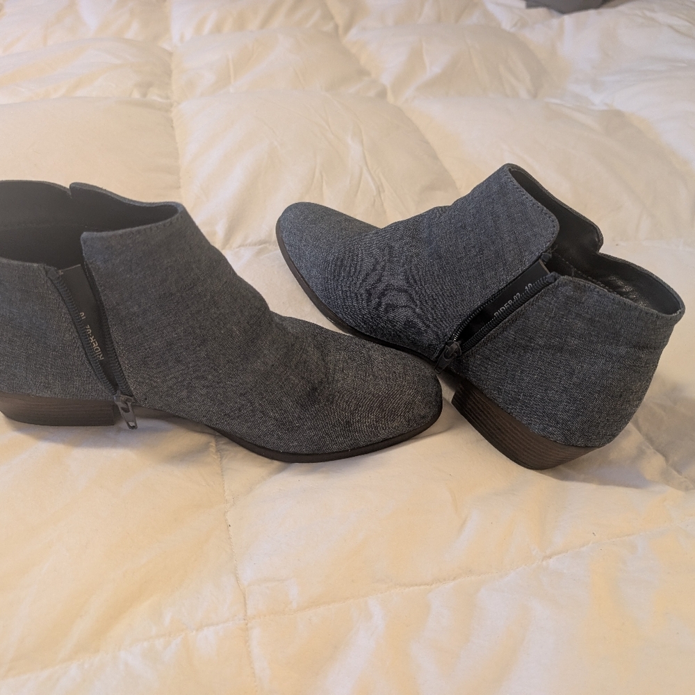 Refresh Brand Denim Ankle Booties